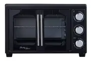 30L Air Fryer Convection Pizza Oven w/ rotisserie 360° Food Rotating Option