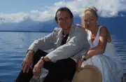 Roland Giraud and his wife Maaike Jansen in France in 2000 Old Photo 1