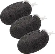 3pcs Volcanic Pumice Stone Callus Remover Foot Scrubber for Feet Hands Natural File Exfoliation Tool