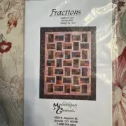 Fractions quilt pattern number 225 piece quilt mountain Peak creations