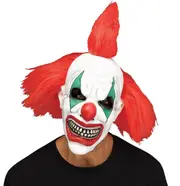 Hooligan Clown Mask with Hair