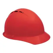 Erb Safety Hard Hat,Type 1, Class C,Pinlock,Red 19254 Erb Safety 19254