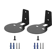 Wall Speaker Bracket - Sturdy Speaker Mount Bracket for Home and Studio, Adjustable Wall Speaker Holder | Secure Speaker Wall Mount for Bookcase, Surround Sound, Wireless, Home Theater Systems