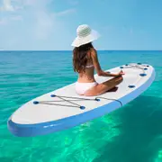 Traderight Extra Wide Stand Up Paddle Board Kayak Inflatable SUP Surfboard Paddleboard Surf