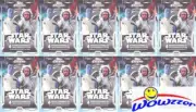(10) 2024 Topps Star Wars CHROME Exclusive Sealed Blaster Box-REFRACTOR PARALLEL
