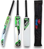 Bratla Legend Cricket Bat for Tape Ball Cricket, Ideal Cricket Bat for Tapped Tennis Ball & Softball Cricket - Full Size Men's Bat