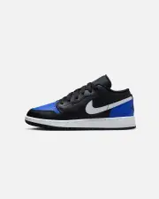 [JORDAN] Jordan Kids' Air Jordan 1 Low (Gs) Black/white-game Royal - Size 4Y 4Y Black/White-gam