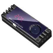 M2 SSD Heatsink Cooler Temperature OLED Digital Display M.2 2280 NVME SSD5258