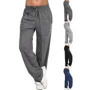 Women's Joggers Cargo Pants Drawstring Side Pockets High Waist Pants Casual Winter Breathable Quick Dry Moisture Wicking Zumba Belly Dance Yoga Sportswear Acti