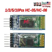 1-10PC HC-05 HC-06 Wireless Bluetooth Transeiver RF Master Module for Arduino SS