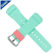 Genuine Casio Watch Strap Band GA-2100RB-3A GA 2100RB 2100 B2100 MINT GREEN RED