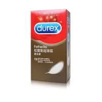 在飛比找蝦皮購物優惠-贈潤滑液 Durex杜蕾斯 超薄裝 保險套 3入12入裝 情