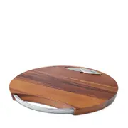 Nambe Luna Cheeseboard with Knife - Exclusive