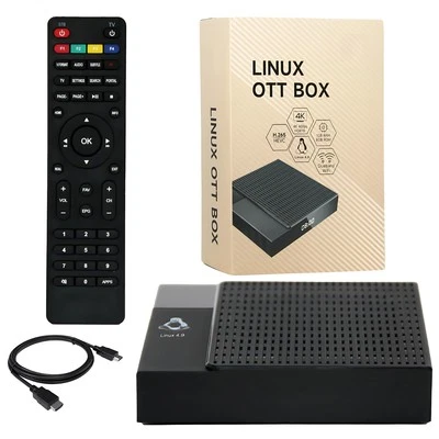 RAX2300 TV Set-Top Box - 4K HDR TV Streaming Device with 1GB RAM, 8GB ROM, Do...