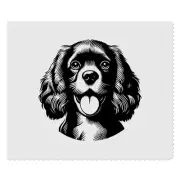 2 x 'Cocker Spaniel Dog' Microfibre Lens / Glasses Cleaning Cloths (LC00027503)