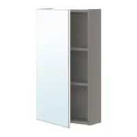 在飛比找IKEA優惠-IKEA 單門鏡櫃, 灰色, 40x17x75 公分