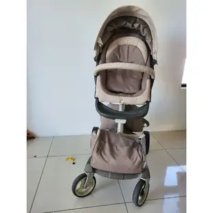 stokke 推車高推車北歐挪威二手（含蚊帳，雨衣，前後媽媽包）