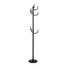 Metal Coat Rack Stand with 8 Hooks for Hats Scarves Handbags