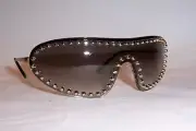 NEW PRADA SUNGLASSES CATWALK PR 73VS 5080A7 GOLD/GRAY AUTHENTIC 73V SPR