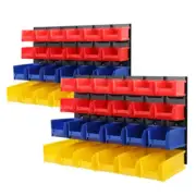 Bin Wall 48 Storage Rack Wall Mounted Tools