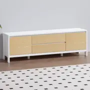 ALFORDSON Entertainment Unit 180cm TV Stand White