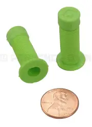 ODI Longneck Rubber Bicycle Tire Valve Caps (pair) GREEN