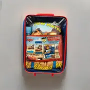 RARE Cars Lightning McQueen Slumber Set Sleeping Bag Pillow Flashlight Travel