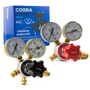Cobra Oxygen | Acetylene Regulator Flow Meter Twin Pack Oxy Cutting | Welding