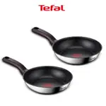 TEFAL 感應鈦 1X 不銹鋼時尚廚師煎鍋 20 厘米 X 24 厘米