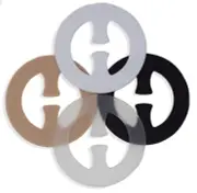 Razor Racerback Bra Clips Conceal Strap Cleavage Control Set of 4