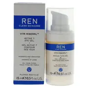 REN Vita Mineral Active 7 Eye Gel by REN for Unisex - 0.5 oz Eye Gel