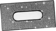 COSMEVIVI Car Visor Tissue Holder with Rhinestones Stylish Napkin Organizer for Easy Access Your Vehicle Capacity Compact Design Easy Installation Tissue Holder for Car Interior