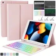 For iPad 7/8/9th Generation 10.2" Bluetooth Keyboard Case Cover With Pen Holder