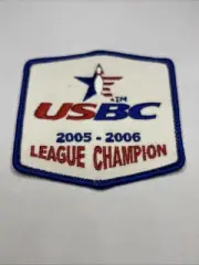 Iron Sew On Patch - USBC 2005 - 2006 League Bowling Champion BgE