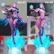 1/8 1/6 Ice God Shiva 3D Printing Figure Model Kit Unpainted Unassembled GK