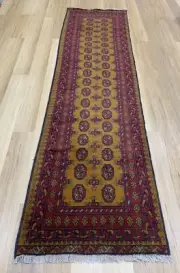 Oriental Persian Tribal Wool Hand Knotted Hallway Hall Runner Rug Carpet 295x175