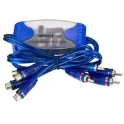4-Channel RCA Audio Noise Filter Suppressor Ground Loop Isolator Car Stereo 50W