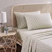 [Tommy Bahama] Aloha Pineapple Sheet Set - Queen SAGE