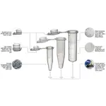 LABCON SUPERCLEAR MICROCENTRIFUGE TUBES 美國原裝進口 微量離心管