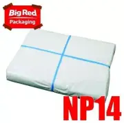 14kg of 600x870mm White Butchers Paper Sheets Newsprint