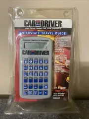 Vintage Interstate Services And Directions Car and Driver Travel Guide SEALED