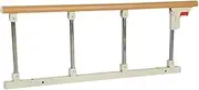 Foldable Elderly Bed Guard Portable Aluminum Alloy Bed Guardrail Suitable for Medical Beds Single Beds Double Beds (Color : 12cm, Size : 95cm×40cm)