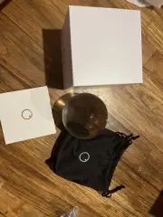 Original Lensball 75mm Clear Crystal Ball Photography Sphere with Bag