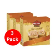 Moccona Caramel Latte Coffee Sachets 90 Pack