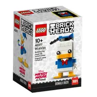 在飛比找momo購物網優惠-【LEGO 樂高】Brickheadz 40377 唐老鴨(