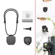 Neck Hanging Sports Camera Magnetic Mount For DJI Action/Insta360/SJCAM/AKASO