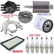 Tune Up Kit Filters Wire Spark Plugs For CHEVROLET S10 V6 4.3L, 2WD 2000-2004
