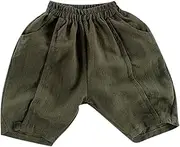 [Generic] Girl's Casual Shorts Summer Leisure Style Trendy Comfortable Soft Fit Elasticity Comfy Fashion Toddler Trousers