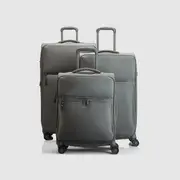 Nere Khaki Scape 3pc Suitcase Set