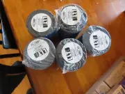 5 Rolls of LLT Labels Premium Wax Thermal Transfer Ribbon Black 4.33" x 1476'